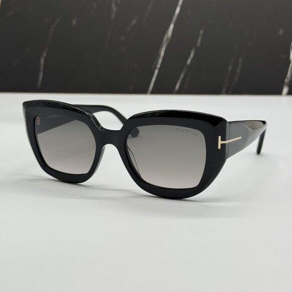 NEW TOM FORD SALTZMAN TF1192 01B SUNGLASSES BLACK WOMEN EYEWEAR FT1192 01B main image 6
